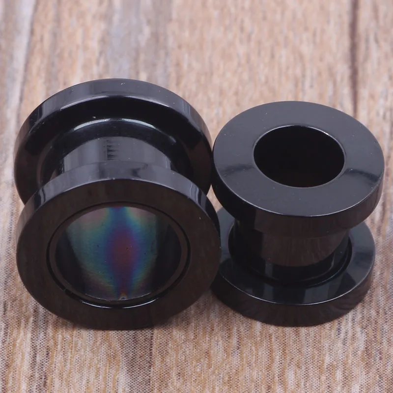 Заглушки для тела 100 шт./лот микс 2-10 мм Размер ювелирные изделия из нержавеющей