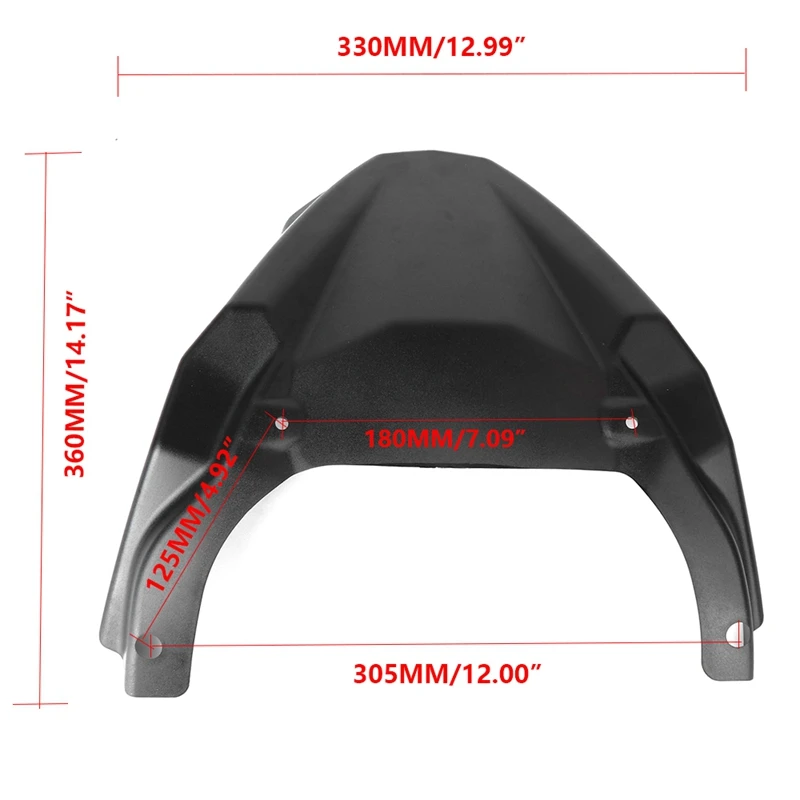 

Abs Front Wheel Mudguard Beak Nose Cone Extension Cover Extender Cowl For Yamaha Mt-09 Mt09 Tracer Fj-09 Fj09 2015 2016 2017 2