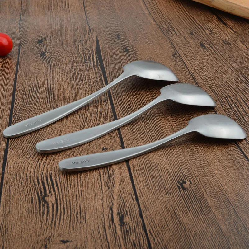 Квадратная плоская ложка из нержавеющей стали большой совок для супа риса мёда