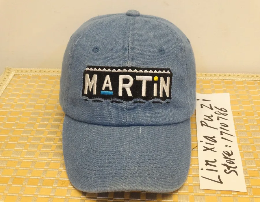 Кепка Martin Show Dad с логотипом под заказ 90-х Vtg ретро Дрейк Канье Западная мода кепка