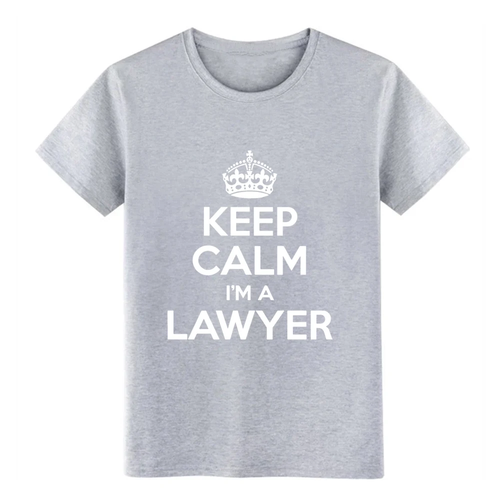 Keep Calm I&amp#39m a Lawyer Solicitor Law Student t shirt Customize cotton O-Neck Costume Graphic Funny Casual Kawaii | Мужская