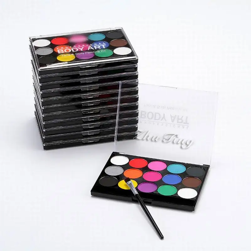 96 шт. новый набор пигментов с водорастворимым пигментом для лица 15 цветов