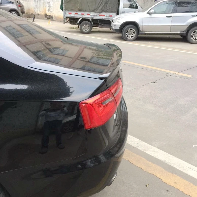 Спойлер C7 A6 в стиле S6 спойлер из углеродного волокна крыло заднего багажника для