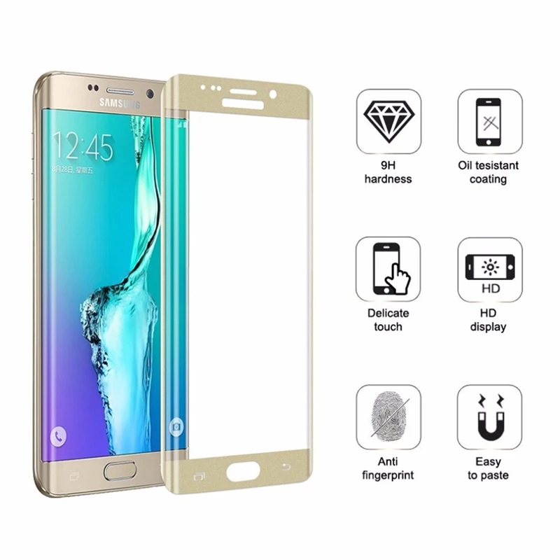 3D изогнутые поверхности взрывозащищенные полный Экран закаленное Стекло для