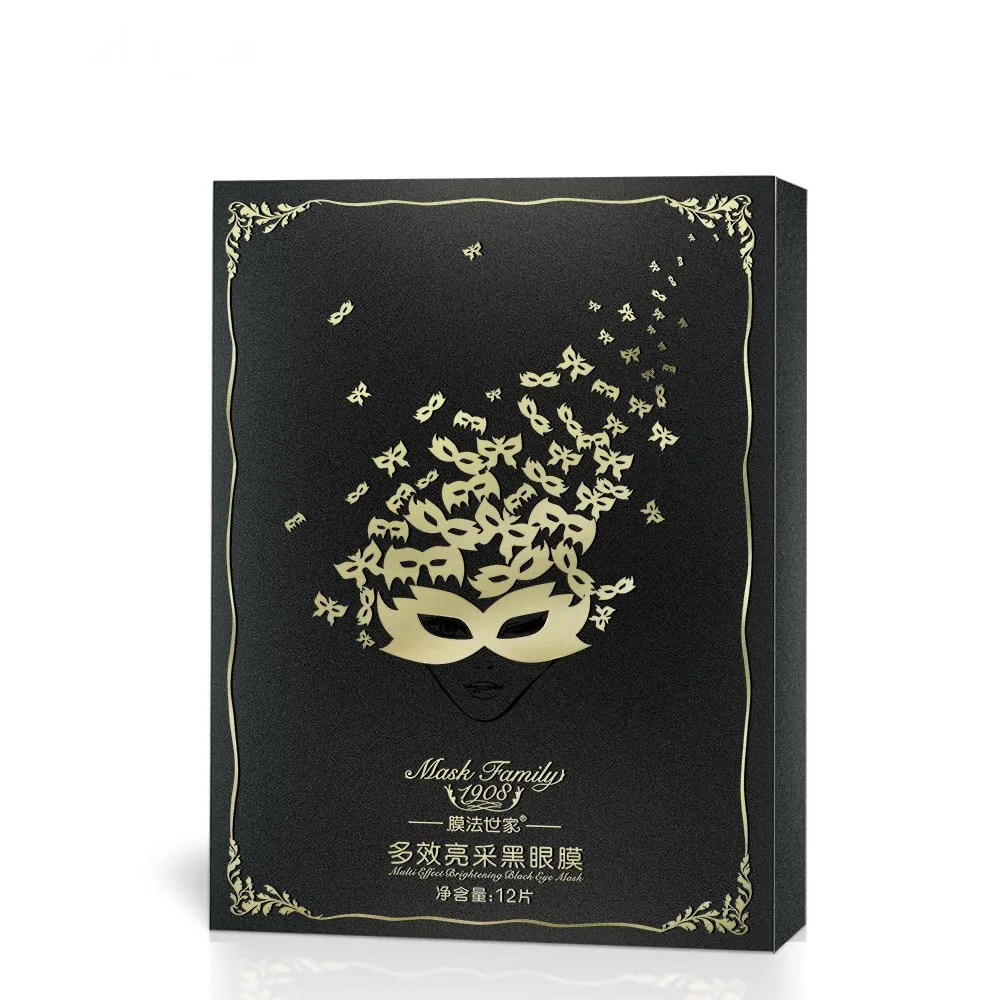 Маска семейная 12 шт. Профилированная нарезанная маска для глаз выцветшие тонкие