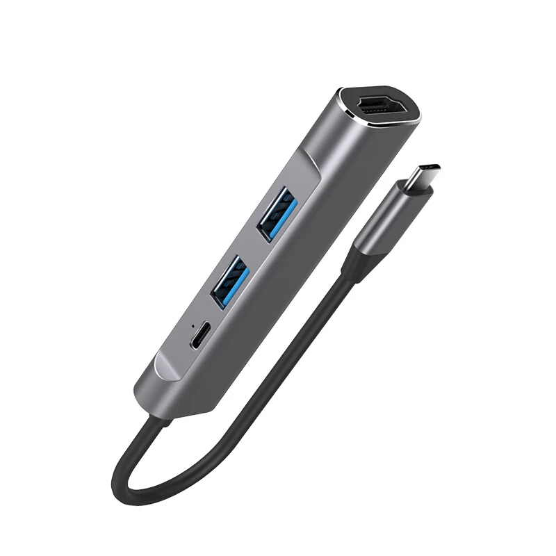 USB Hub Thunderbolt 3 Adapter Type C to HDMI 3.0 PD dex hub for Macbook Pro Samsung galaxy S8 S9 usb c hdmi | Компьютеры и офис