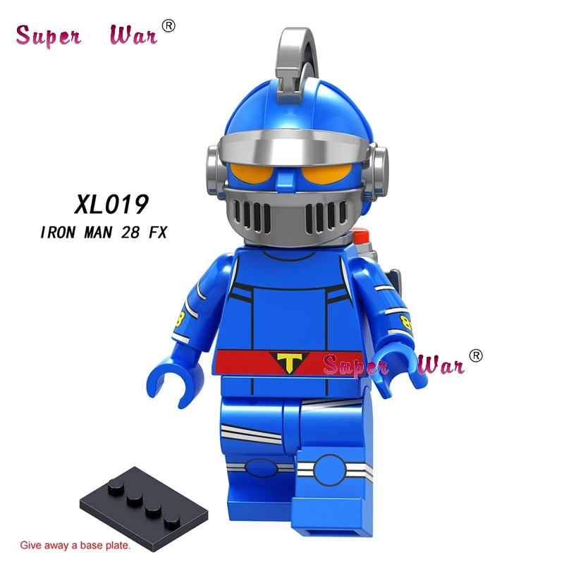XL019 Одиночный инопланетянин Хищник мазинкайзер Z EVA в масках всадник Baltan Seijin Kamen action Ultraman строительные блоки игрушки - Цвет: XL019