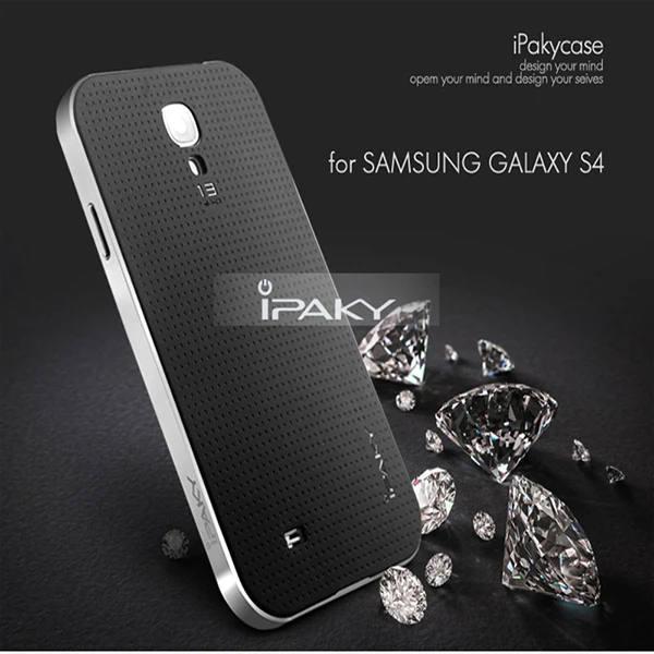 Высококачественный брендовый Чехол ipaky для samsung galaxy S4, силиконовый чехол для телефона galxy S4, все цвета