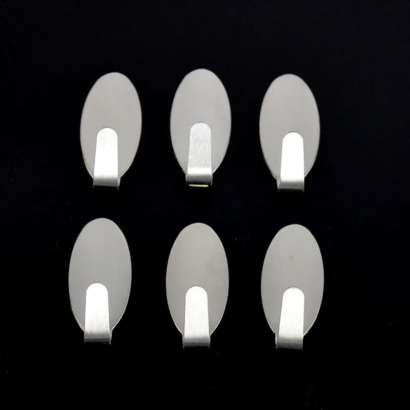 Прочная металлическая вешалка для дверей настенный крючок липкий самоклеящийся