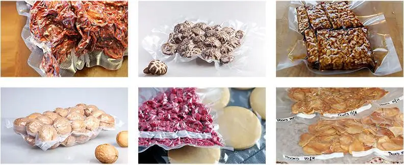 Лучший вакуум Сохранение сумка 5 Roll Бесплатная резки вакуумный запайщик пакетов