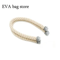 new 65cm 1 pair soft nature rope handle for italy obag handles handbag strap bag parts accessories diy womens bags