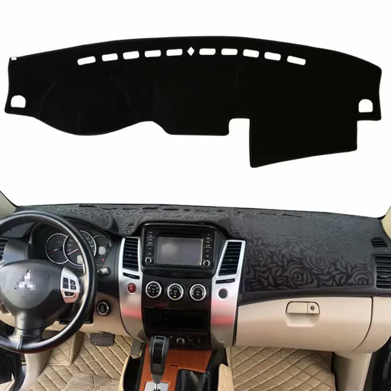Для Mitsubishi Pajero Sport Montero 2008 2009 2010 2011 2014 2016 чехлы для стайлинга автомобиля коврик