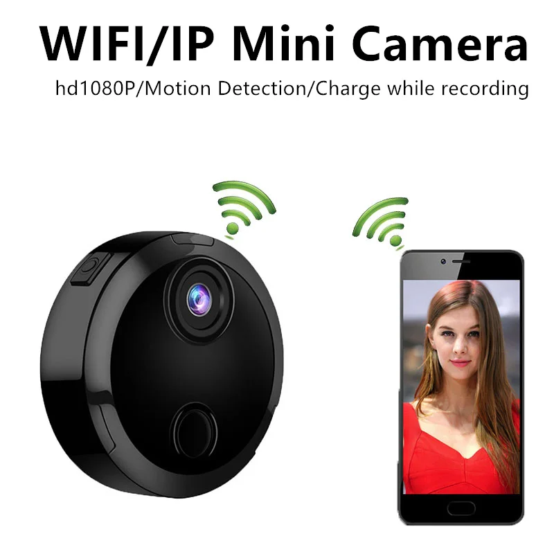 Wi Fi Cube Camera HD1080P домашняя камера безопасности IP умная сетевая мини встроенный 12 без
