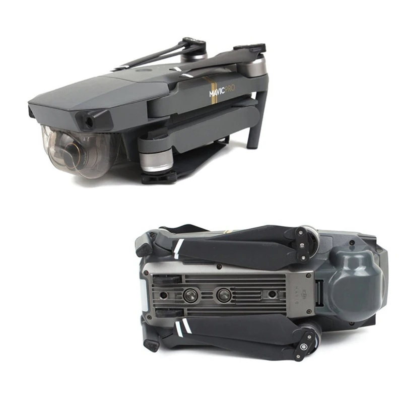 DJI Mavic Pro карданный замок и крышка объектива камера протектор для интегрированной защитной крышки серый и прозрачный серый