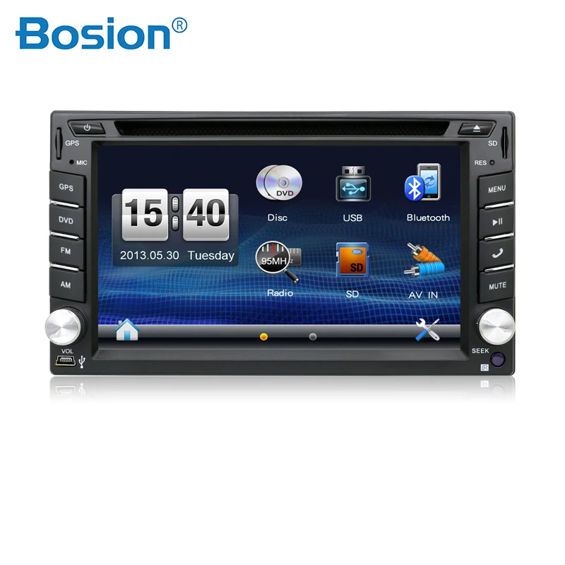 Bosion Dvd плеер автомобиля GPS радио Bluetooth 2 din универсальный для X TRAIL Qashqai икс трейл juke
