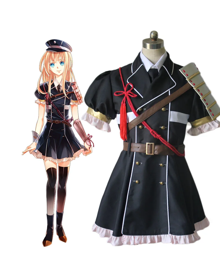 Midare Toushirou Косплей Touken Ranbu Костюм на заказ для мужчин и женщин|Игровые костюмы| |