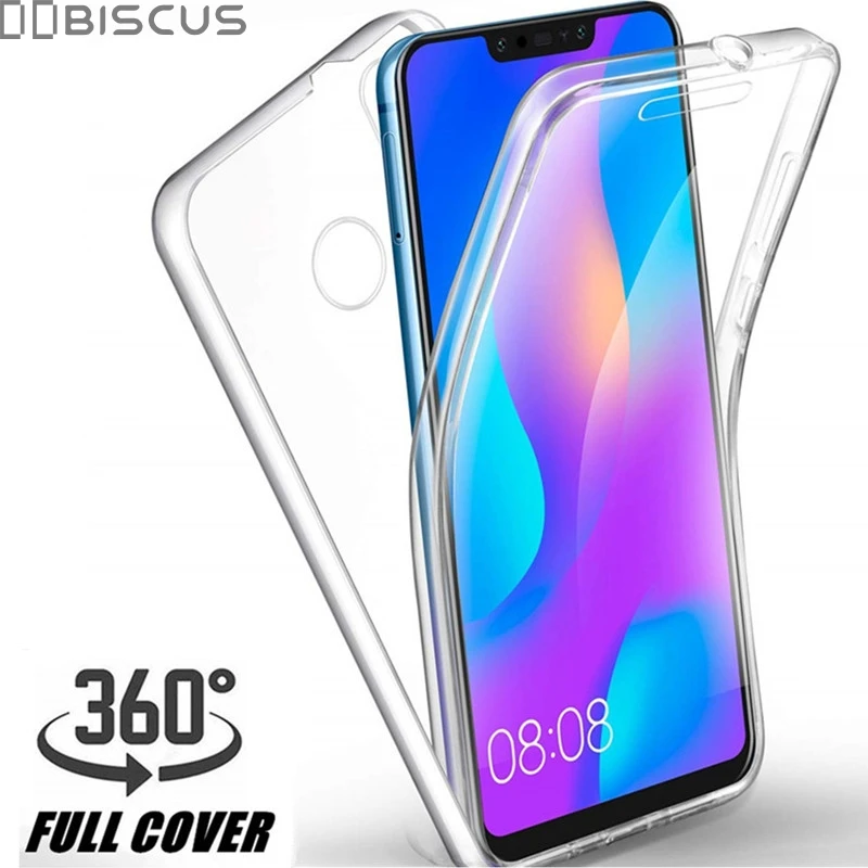 Чехол на 360 градусов для Xiaomi Redmi Note 7 6 Pro Redmi 7A 6A GO 5 Pro 4X 5 Plus Mi 9 Lite Mi 9T A3 8 Lite A1 A2 чехол на весь корпус с сенсорным экраном