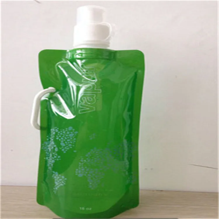 Летние Горячие экологически чистые портативные складные многоразовые 480 мл