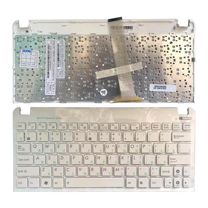 Русская клавиатура для ноутбука ASUS EeePC Морская ракушка 1015 1015B 1011 P X 1015PE 1015PED 1015PEM