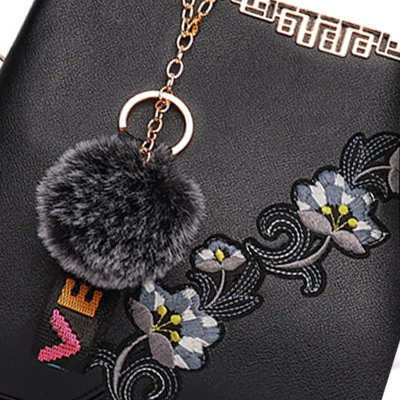 Женские сумки женская кожаная сумка женские на плечо большой Бостон цветок