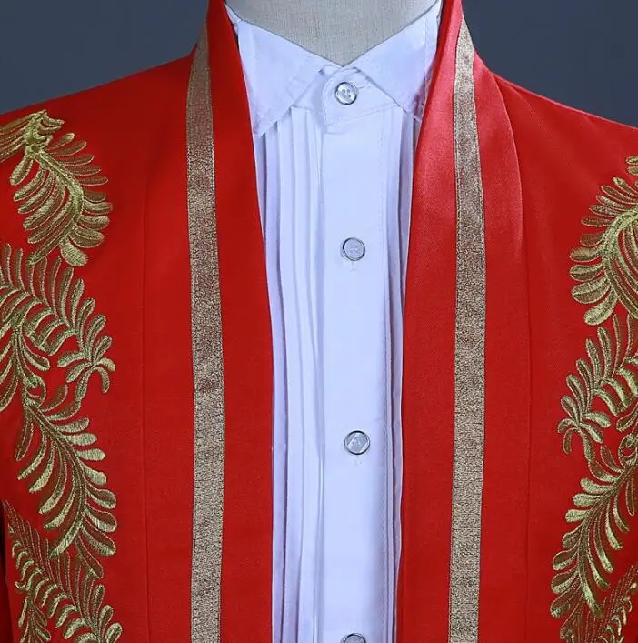 Блейзер для мужчин костюм жениха комплект со штанами мужские свадебные костюмы