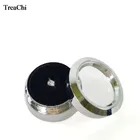 Круглый органайзер для хранения драгоценных камней, 10 шт.лот, из нержавеющей стали, 3,4 х 1,8 см