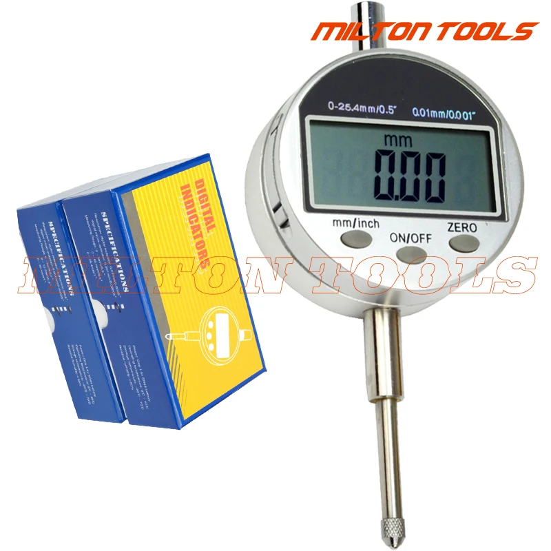 0 25 4 мм/1 дюйм 1 &quot/0 0005&quot Цифровой Электронный индикатор GAGE GAUGE|Индикаторы набора
