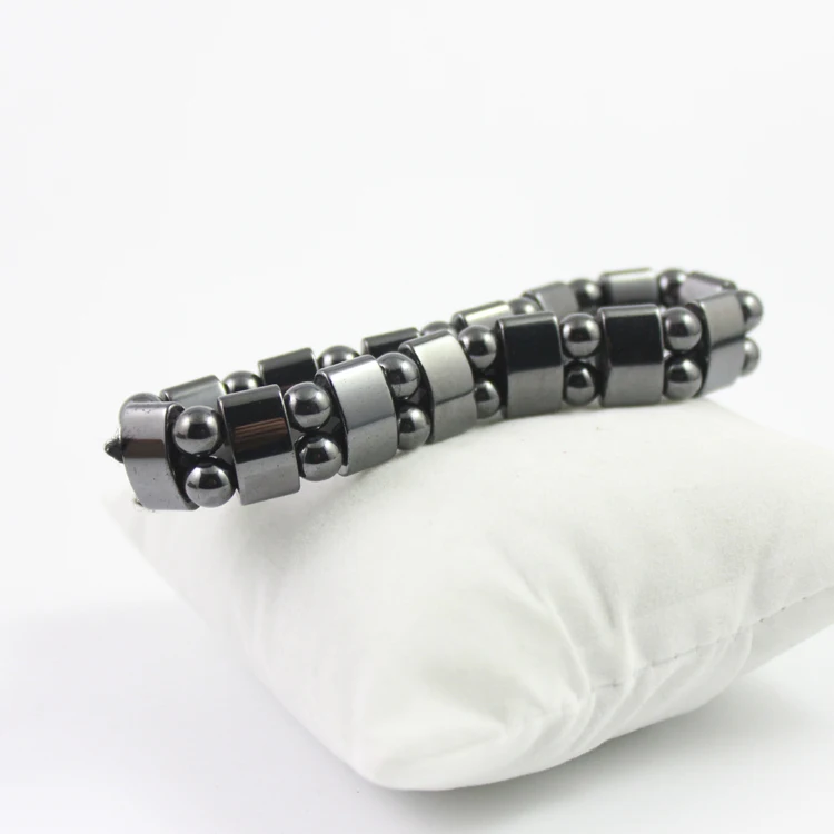 Магнитный браслет из Гематитовых бусин в подарок на день рождения HB1004|gifts 12 year old