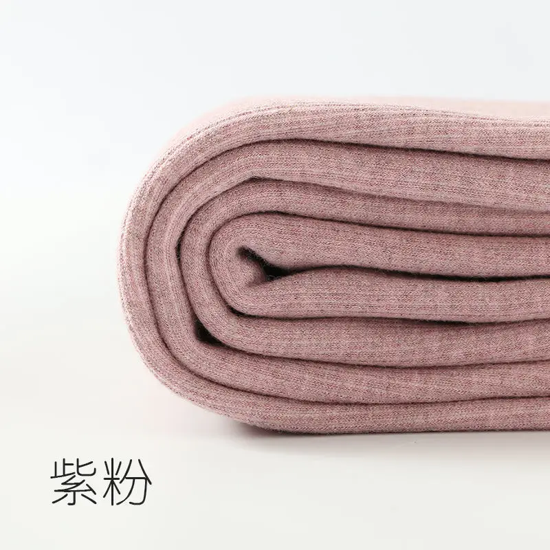Purple pink Бархатные плотные теплые леггинсы для женщин, тонкие супер эластичные осенне-зимние леггинсы, женские офисные леггинсы с высокой талией, женские брюки Z20 - Цвет: Purple pink