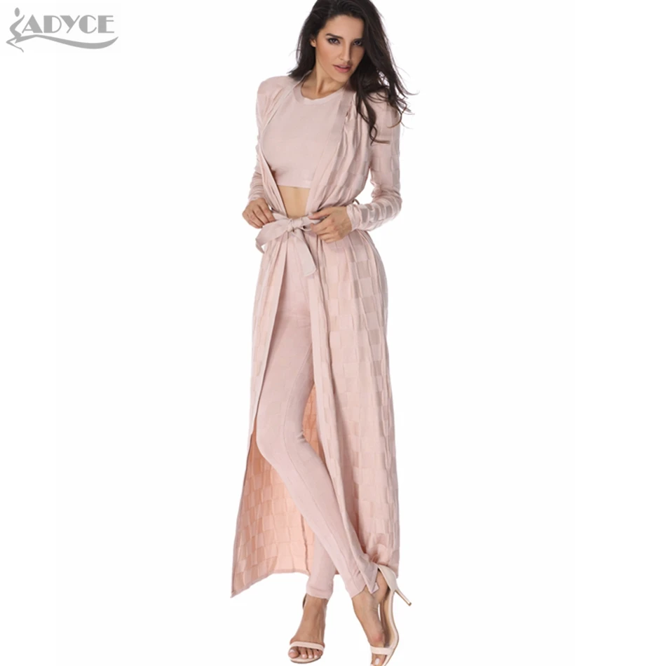 Женский подиумный кардиган в клетку абрикосовый с широкой талией и открытым