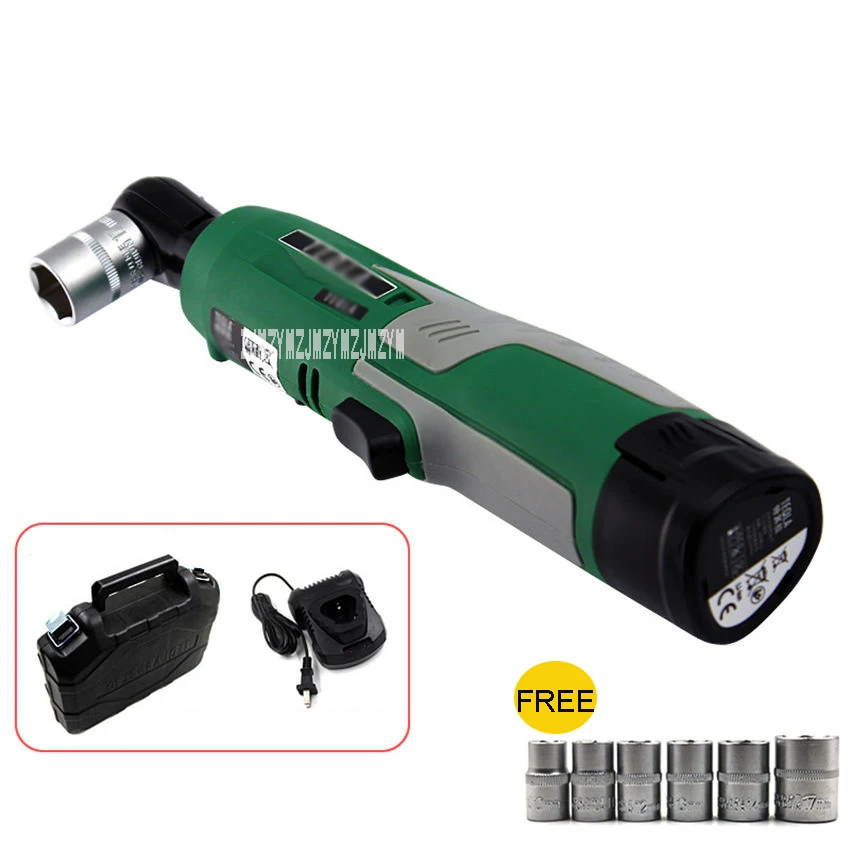 

WK-CR38003-108LI 90 Degree Angle Rechargeable Electric Wrench Charging Ratchet Wrench Stage Truss Special Lithium Special Tool
