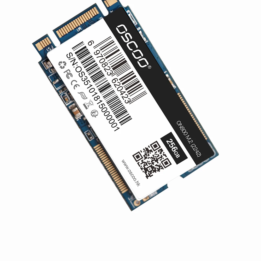 Оптовая продажа 10 шт./лот OSCOO MLC M.2 SSD M2 2242 NGFF 64 Гб 128 ГБ 256 Внутренний твердотельный