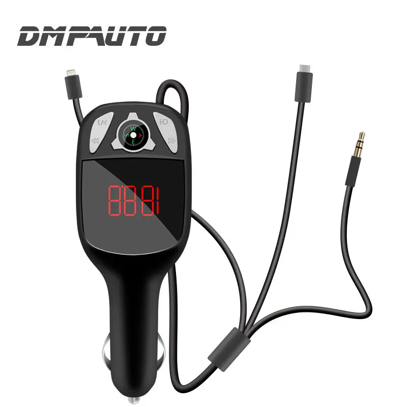 Fm передатчик беспроводной радио адаптер автомобильный Bluetooth 4 0 комплект fm