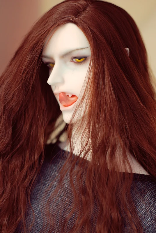 BJD кукла парики длинные вьющиеся волосы для 1/6 1/4 1/3 Размер BJD DD аксессуары для кукол SD парики для шарнирной куклы