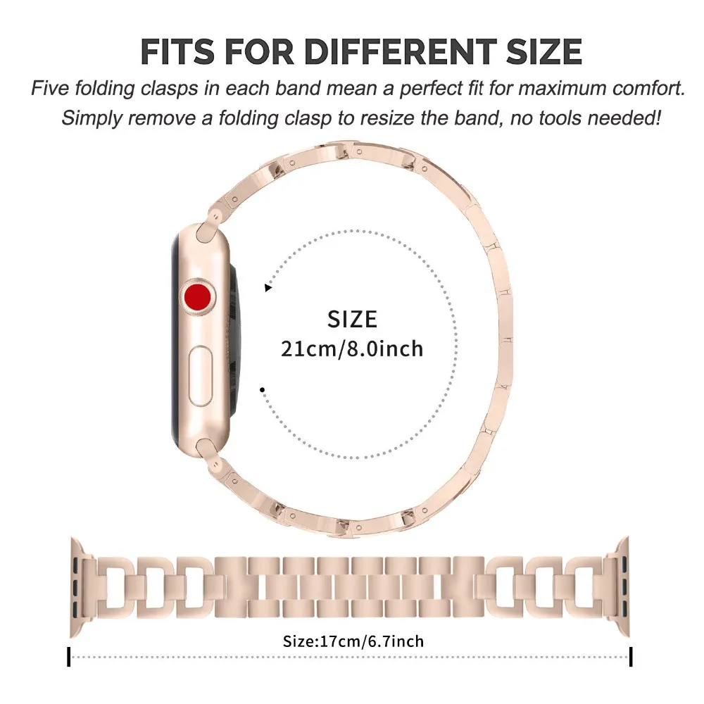 Обновленный ремешок для Apple Watch 38 и 40 мм 42 и 40 мм металлический сменный Браслет спортивный ремешок для Nike+ серии 3 серии 2 серии 1