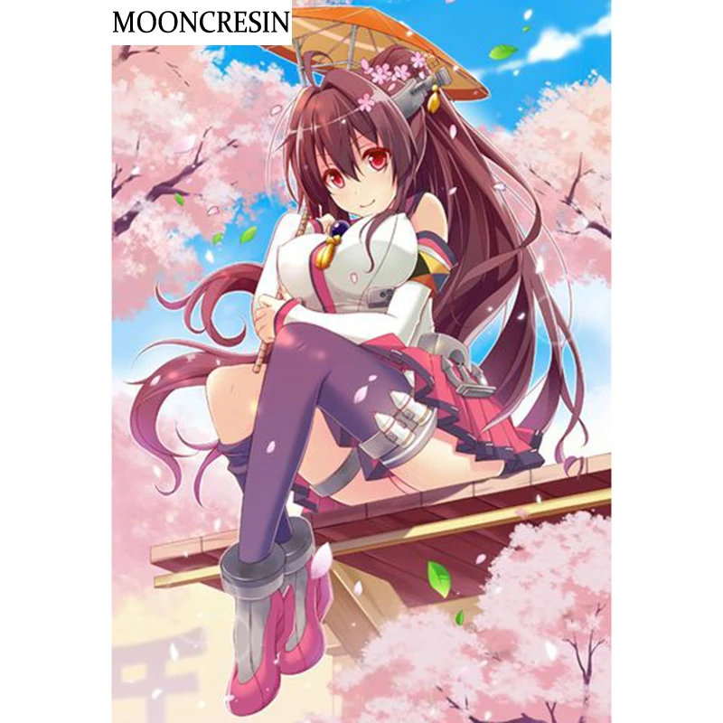 

Полный квадрат Алмазная картина мультфильм милая девушка рукоделие вышивка крестом 5D Diy Алмазная вышивка набор мозаика ручной работы домаш...