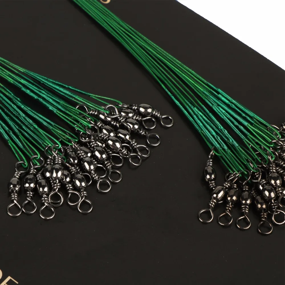 Штоф 60 шт./лот анти-укус твердая нержавеющая сталь следов проволочный вдеватель