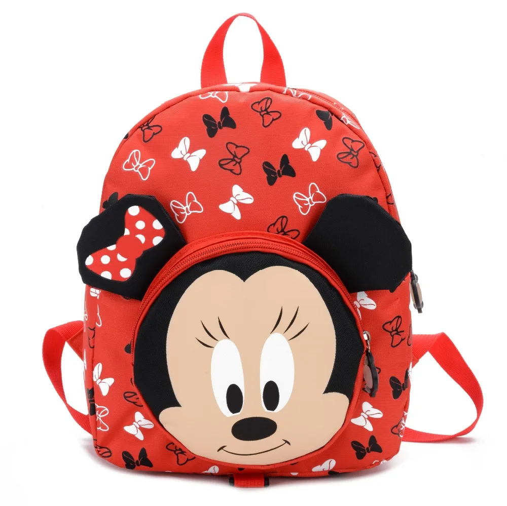 Disney Микки Маус мультфильм мини дети анти-потери Рюкзак девочка сумка для мальчика плечо Детская сумка для хранения школа детский сад