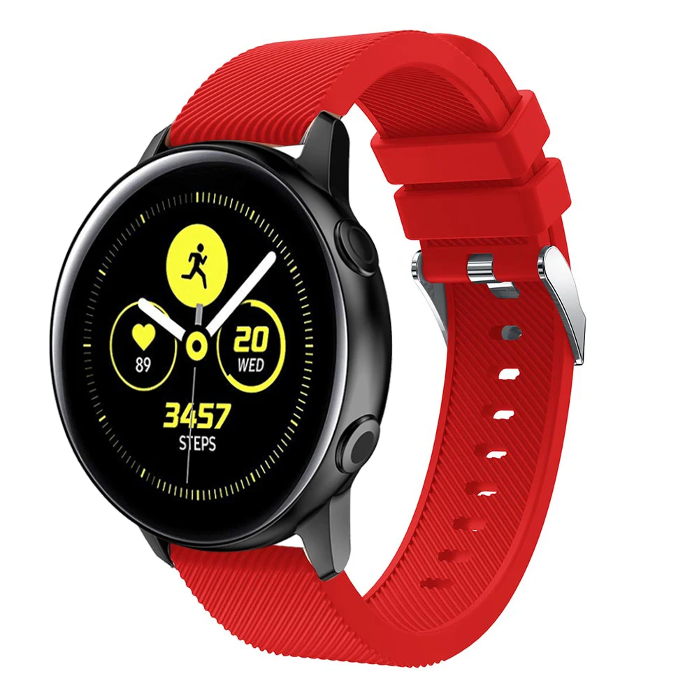 Ремешок для часов Gear S2/S4 20 мм спортивный силиконовый сменный Браслет смарт Samsung