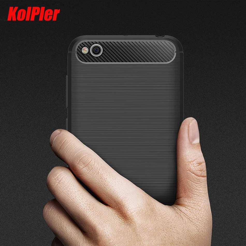 Чехол Kolpler для Xiaomi Redmi 5A роскошный мягкий силиконовый чехол из ТПУ армированный