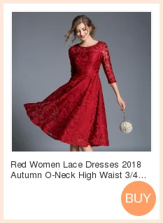 Белые кружевные платья для женщин, с высокой талией, Vestido Mujer, с круглым вырезом, платье в стиле пэчворк, большие размеры, 3/4 рукав, халат, N618