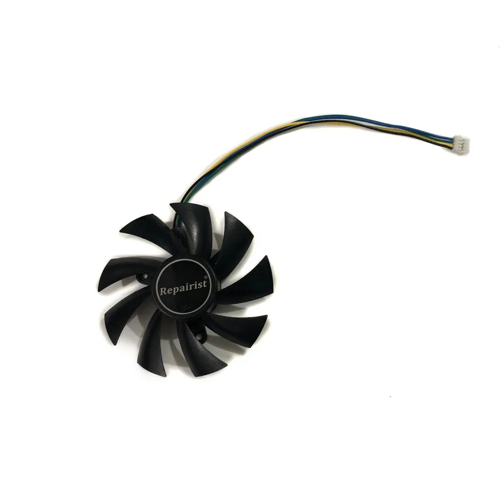PLA09215B12H 87 мм 12V 0.55A 4 провода GPU радиатор Графическая карта VGA охлаждающий