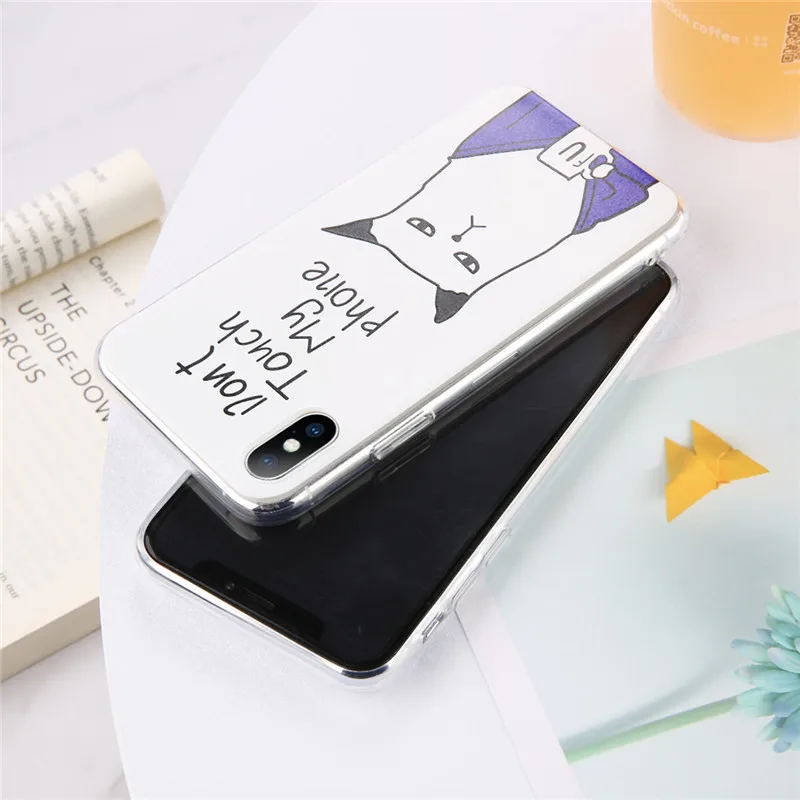 Lovebay чехол для телефона iPhone 6 6s 7 8 Plus X XR XS Max Модный милый мультяшный аниме собака