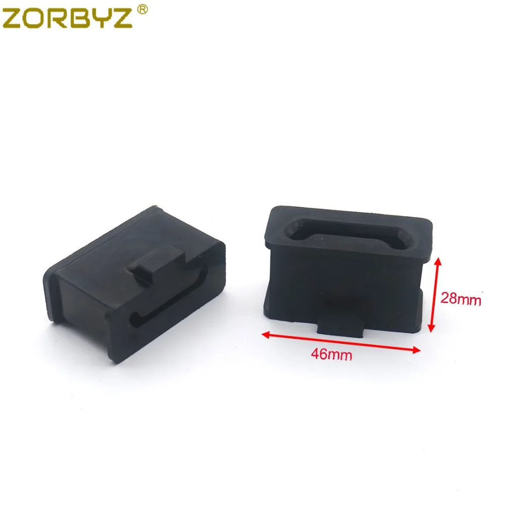 ZORBYZ 1 пара Мотоцикл резиновый глушитель крепления для Harley Touring Electra Glide классический EFI FLHTCUI 1995-2013