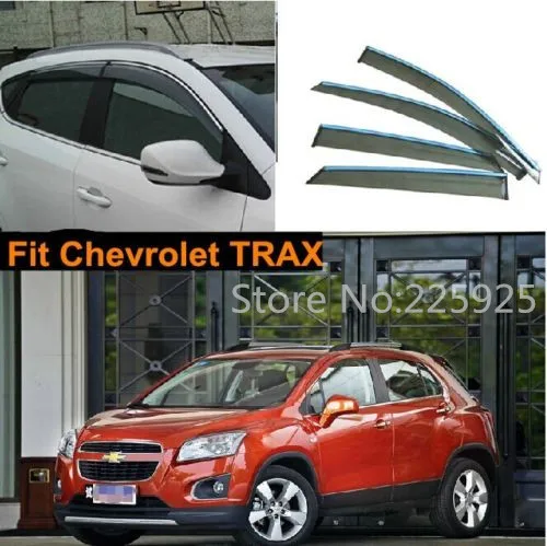 Козырек ветровой Для Chevrolet TRAX 2014 +|wind deflector|deflector ventsmoke vent |