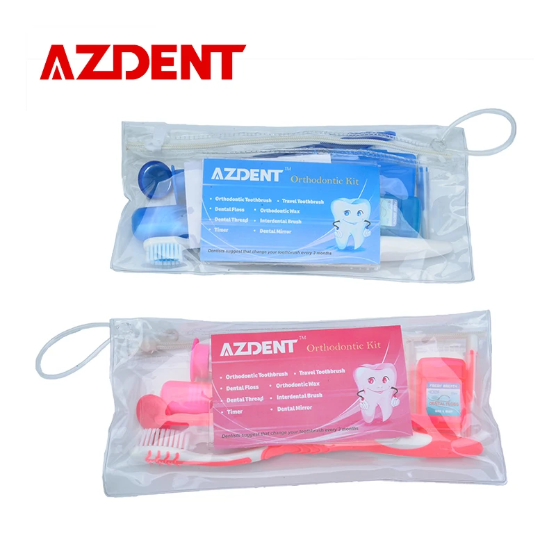 AZDENT Профессиональный для ухода за межзубным пространством щетка отбеливания