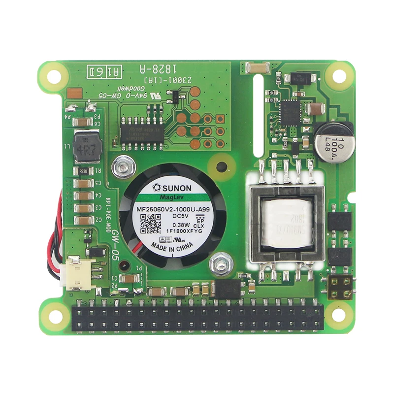 Для Raspberry Pi 3 Мощность по Ethernet шляпа 802.3af PoE сетевой источник питания требуется только для Raspberry Pi 3 Model B 3B Plus