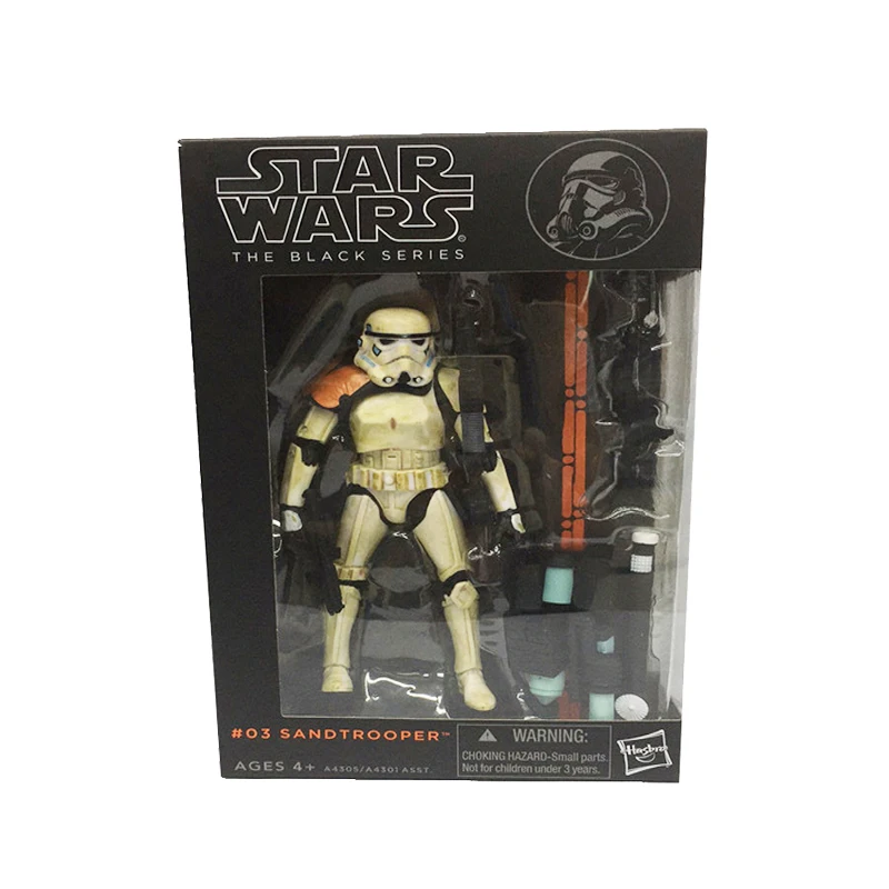 6 дюймов 17 см Звездные войны фигурка черная серия 06 03 Sandtrooper 02 Darth Maul Фигурки игрушки