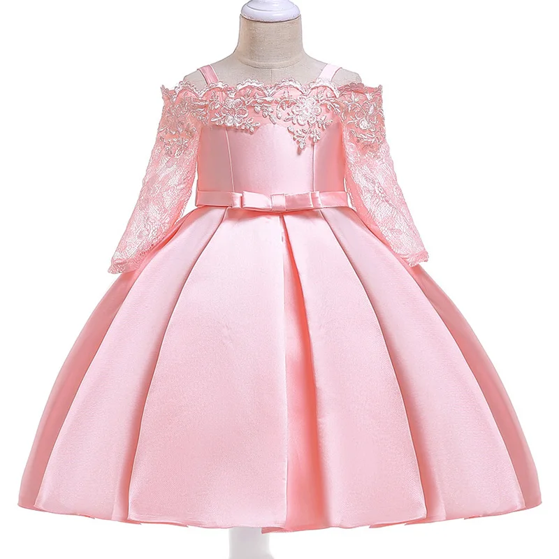 Girl Dress For Wedding Baby Girl 3-10 Years Birthday Outfits Children's Girls First Communion Dresses Girl Kids Party Wear