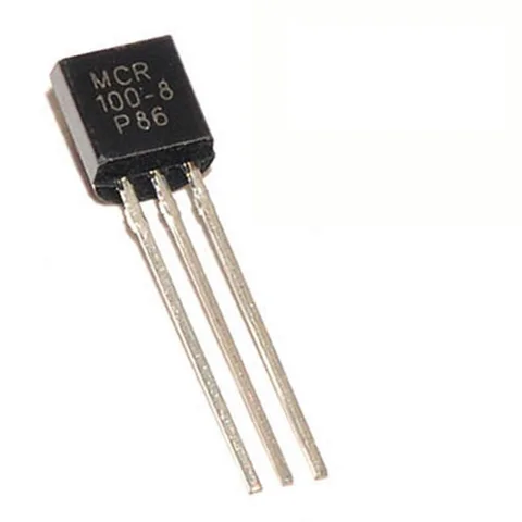 MCIGICM 100pcs MCR100-8 600V 800mA кремниевый контролируемый переключатель диодный Тиристор TO-92 - изображение